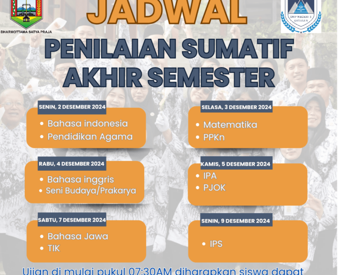 Penilaian Sumatif Akhir Semester