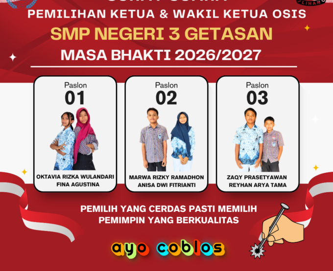 Pemilihan Ketua dan Wakil Ketua OSIS Masa Bhakti 2026/2027